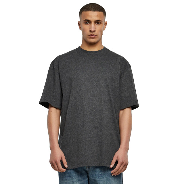 Urban Classics Heren effen tall t-shirt UTTN535_charcoal large