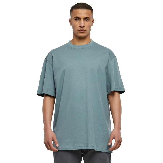 Urban Classics Heren effen tall t-shirt UTTN535_dustyblue large