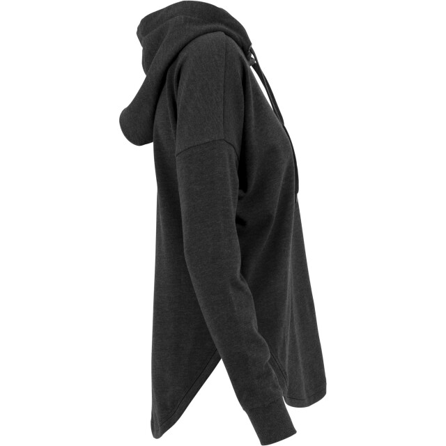Urban Classics Dames terrycloth oversized hoodie UTTN802_charcoal large