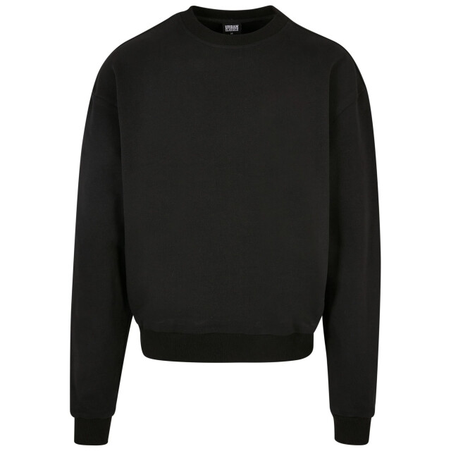 Urban Classics Heren ultra zware crew hals sweatshirt UTTN797_black large