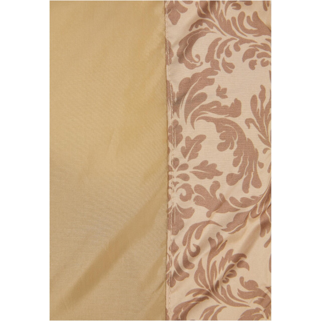 Urban Classics Dames retro pufferjas met all-over print UTTN534_unionbeige large