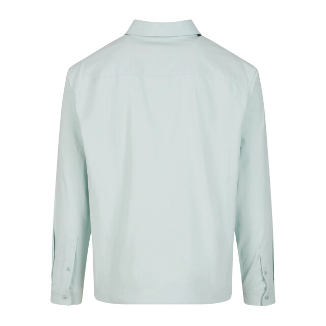 Urban Classics Heren basis crepe overhemd UTTN524_frostmint large
