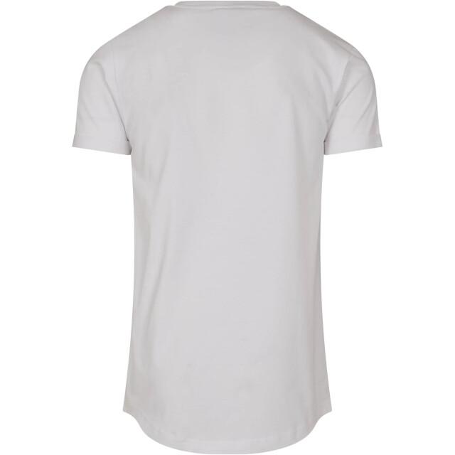 Urban Classics Heren kort opgedraaid t-shirt UTTN780_white large