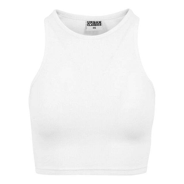 Urban Classics Dames ribbed crop top UTTN530_white large