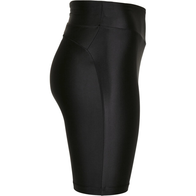 Urban Classics Dames metallic glimmende fietsshort met hoge taille (set van 2) UTTN782_black large