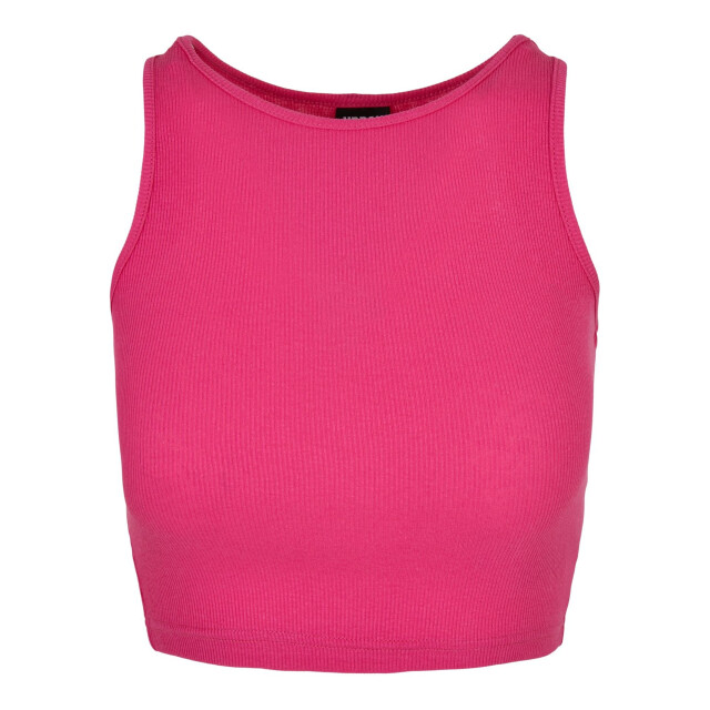 Urban Classics Dames ribbed crop top UTTN530_brightviolet large