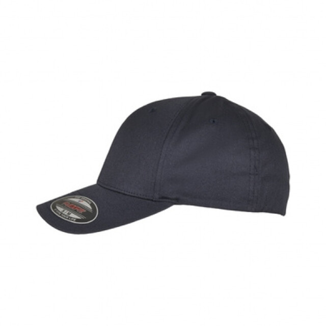 Flexfit Baseballpet van biologisch katoen UTTN858_darknavy large