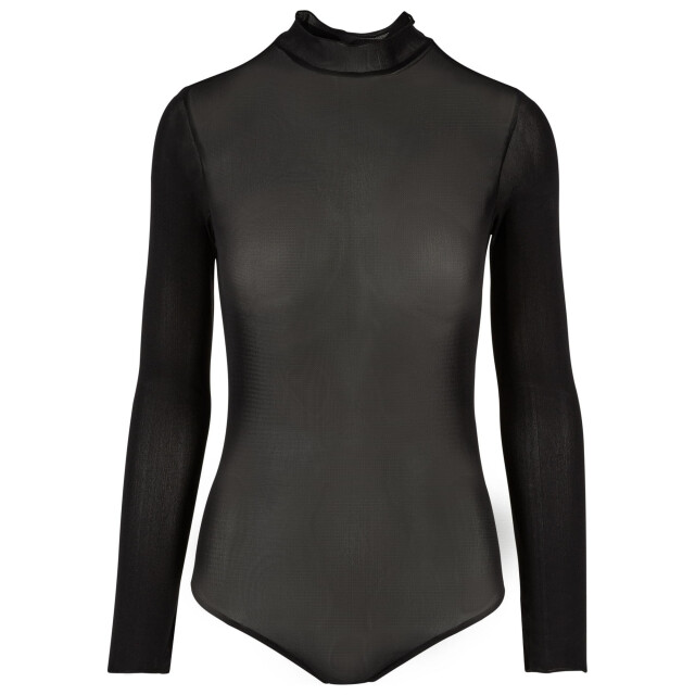 Urban Classics Dames mesh schildpad hals bodysuit UTTN860_black large