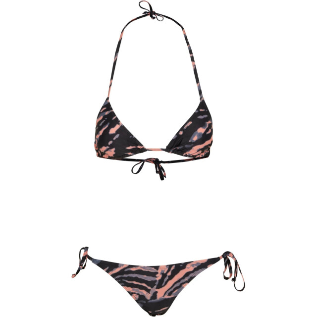 Urban Classics Dames tie dye bikini UTTN771_vintagebluepapaya large