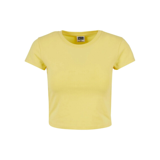Urban Classics Dames jersey stretch crop t-shirt UTTN521_vintagesun large