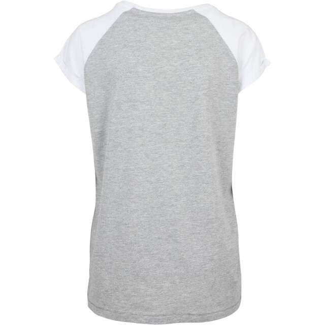 Urban Classics Dames contrast raglan t-shirt UTTN770_greywhite large