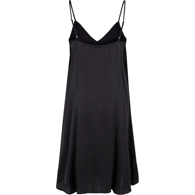 Urban Classics Dames viscose satijn jurk UTTN514_black large
