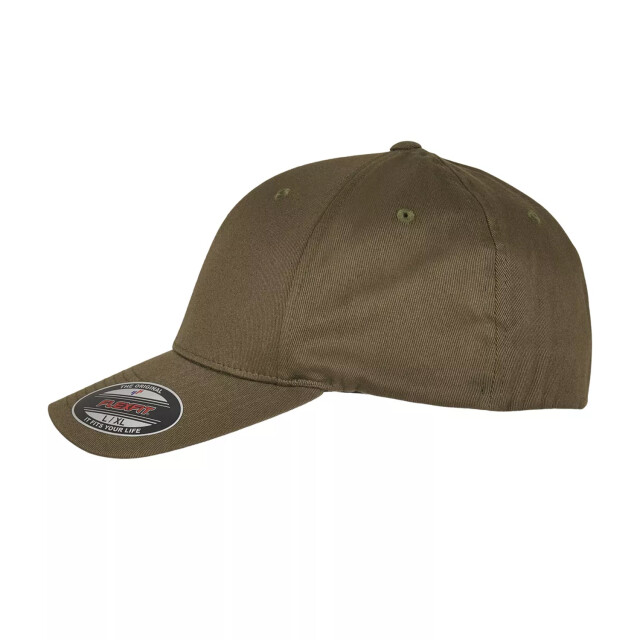 Flexfit Baseballpet van biologisch katoen UTTN858_burntolive large