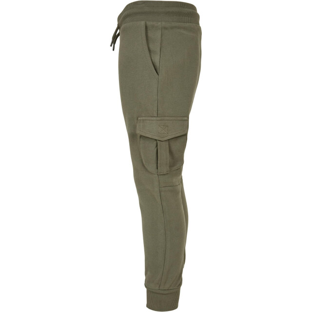 Urban Classics Jongens cargo fitted joggingbroek UTTN825_olive large