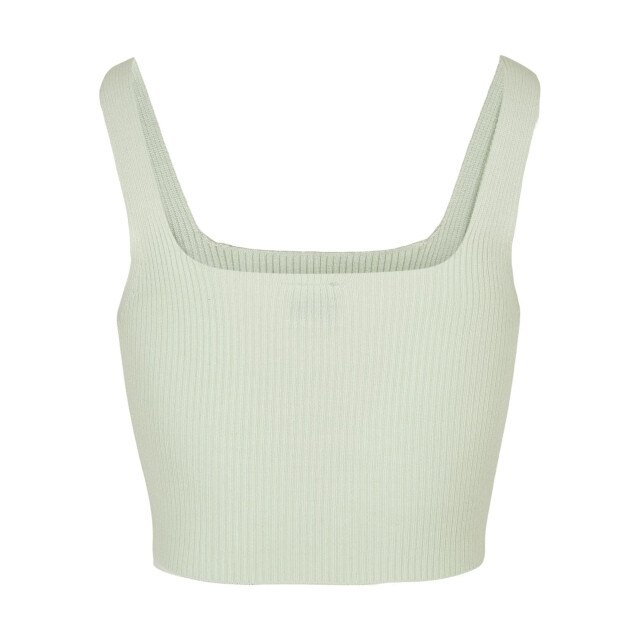 Urban Classics Dames gebreide gewatteerde top UTTN760_lightmint large