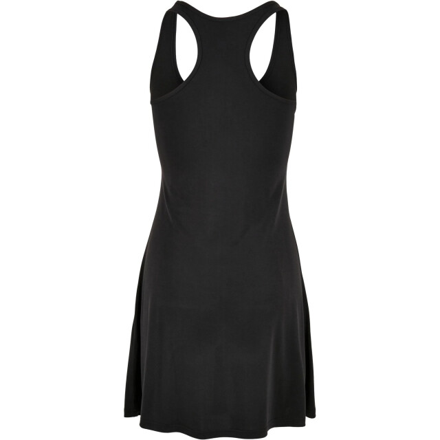 Urban Classics Dames modal racerback jurk UTTN504_black large