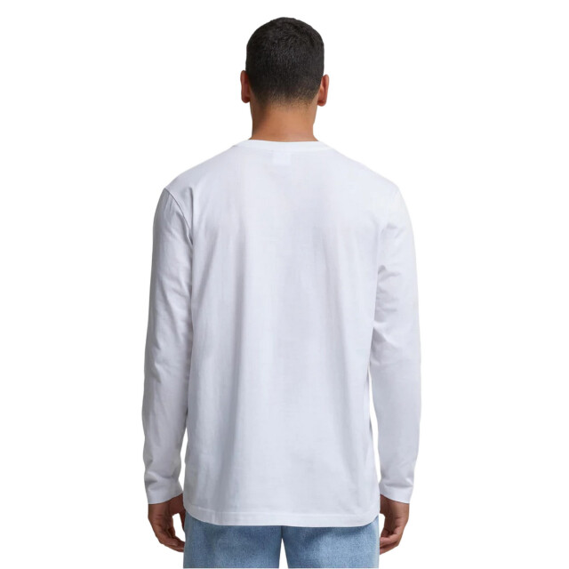 Urban Classics Heren basic t-shirt met lange mouwen (set van 2) UTTN751_white large