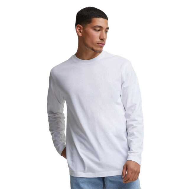 Urban Classics Heren basic t-shirt met lange mouwen (set van 2) UTTN751_white large