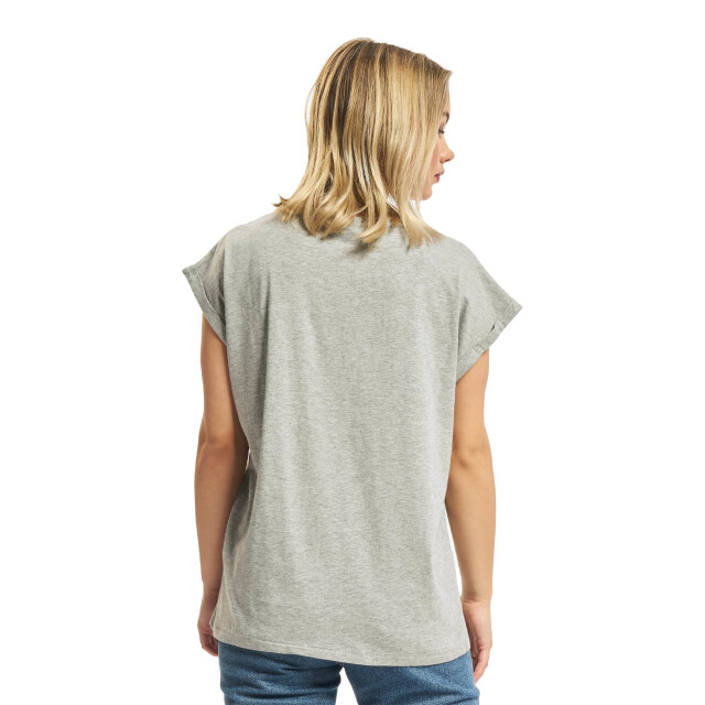 Urban Classics Dames verlengd schouder t-shirt (set van 2) UTTN742_grey large