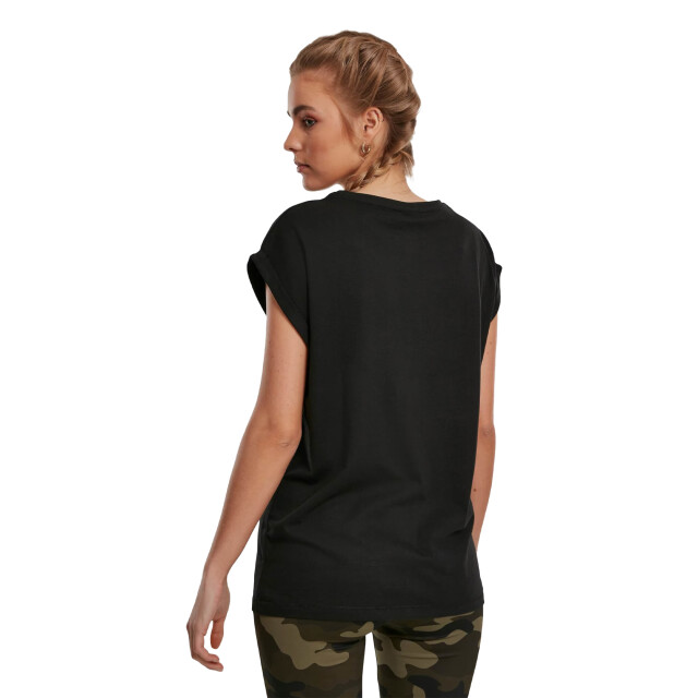 Urban Classics Dames verlengd schouder t-shirt (set van 2) UTTN742_black large