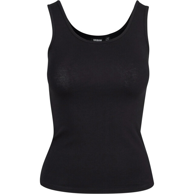 Urban Classics Dames basic stretch top (set van 2) UTTN757_black large