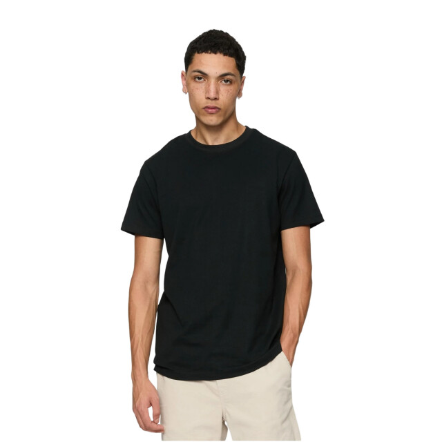 Urban Classics Heren basic t-shirt (set van 3) UTTN838_black large