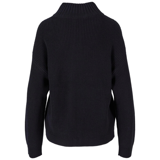 Urban Classics Gebreid vest met rits voor dames UTTN816_black large