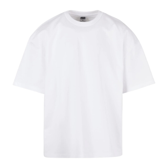 Urban Classics Heren zwaar katoen oversized t-shirt UTTN741_white large