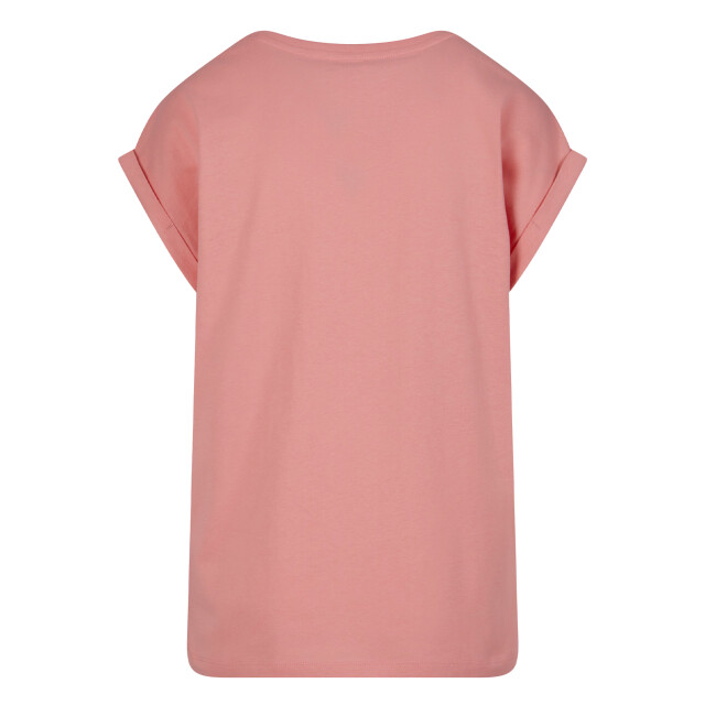 Urban Classics Dames verlengd schouder t-shirt (set van 2) UTTN742_pink large
