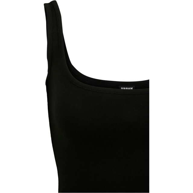 Urban Classics Dames top met wijde hals UTTN730_black large