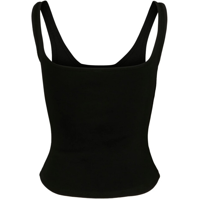 Urban Classics Dames top met wijde hals UTTN730_black large