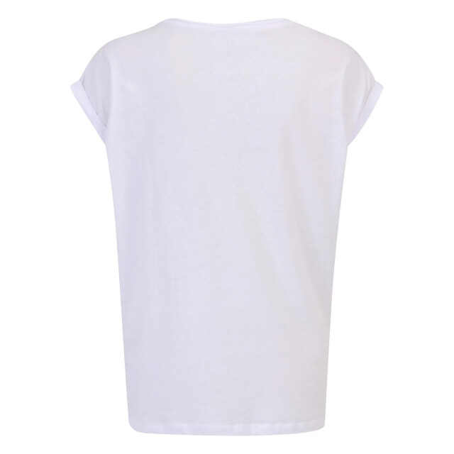 Urban Classics Dames verlengd schouder t-shirt (set van 2) UTTN736_whitepaleleaf large