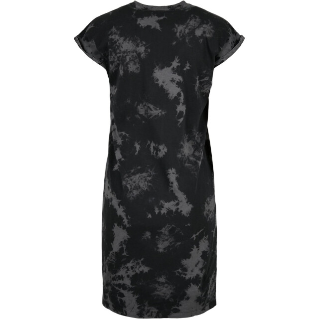 Urban Classics Dames gebleekte jurk UTTN462_blackgrey large