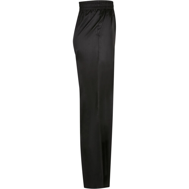 Urban Classics Dames satijnen broek met wijde pijpen UTTN727_black large