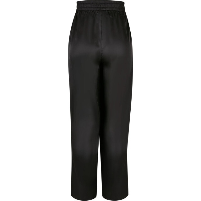Urban Classics Dames satijnen broek met wijde pijpen UTTN727_black large