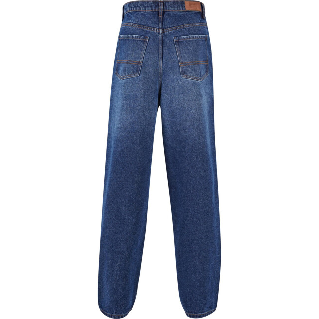 Urban Classics Heren zware baggy jeans UTTN718_newdarkbluewashed large