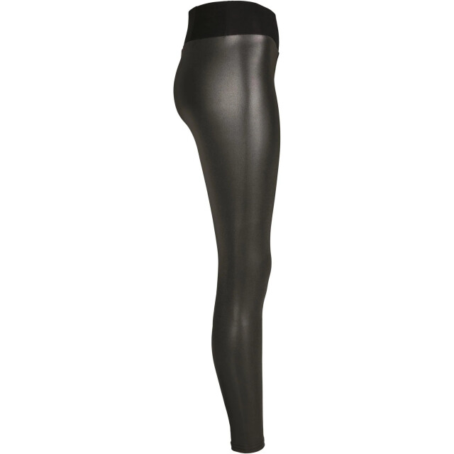 Urban Classics Dames legging hoog taille leer UTTN344_black large