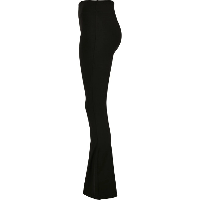 Urban Classics Dames gerecyclede uitlopende legging met hoge taille UTTN721_black large