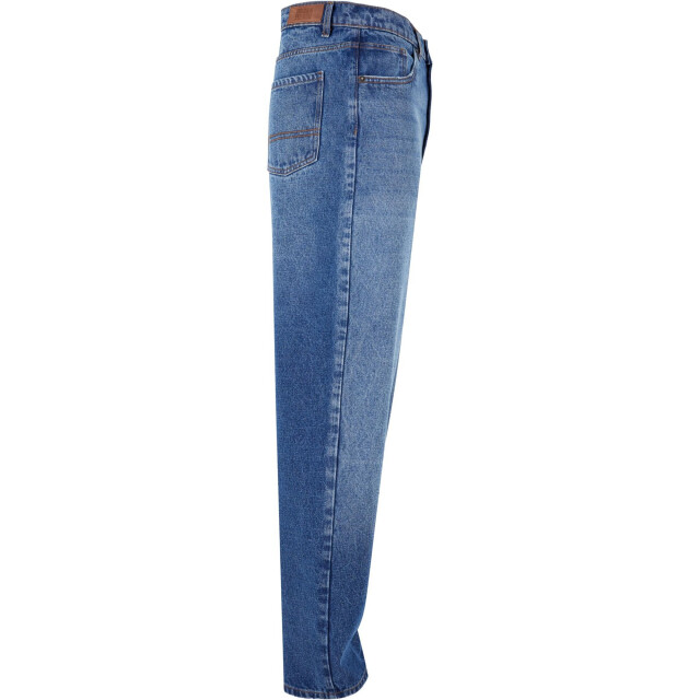 Urban Classics Heren zware baggy jeans UTTN718_newmidbluewashed large