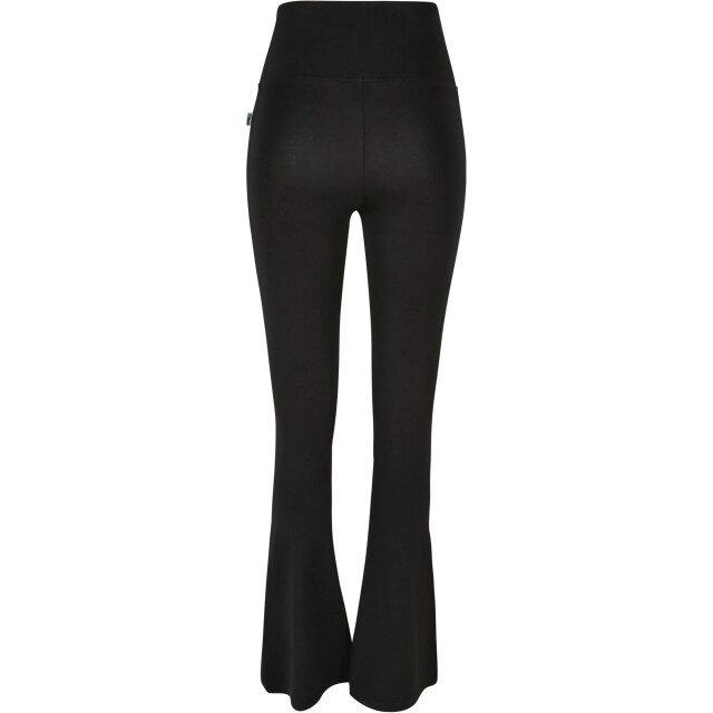 Urban Classics Dames stretch jersey organic bootcut legging UTTN716_black large