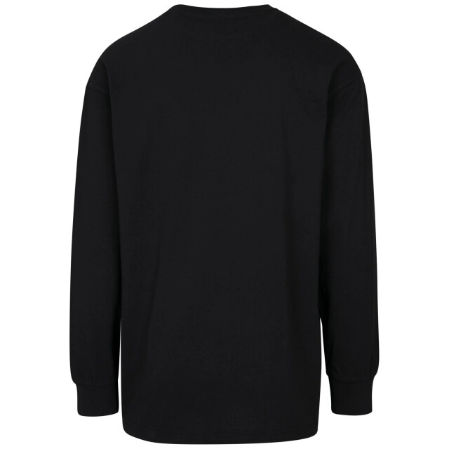 Urban Classics Heren zwaargewicht boxy t-shirt met lange mouwen UTTN724_black large