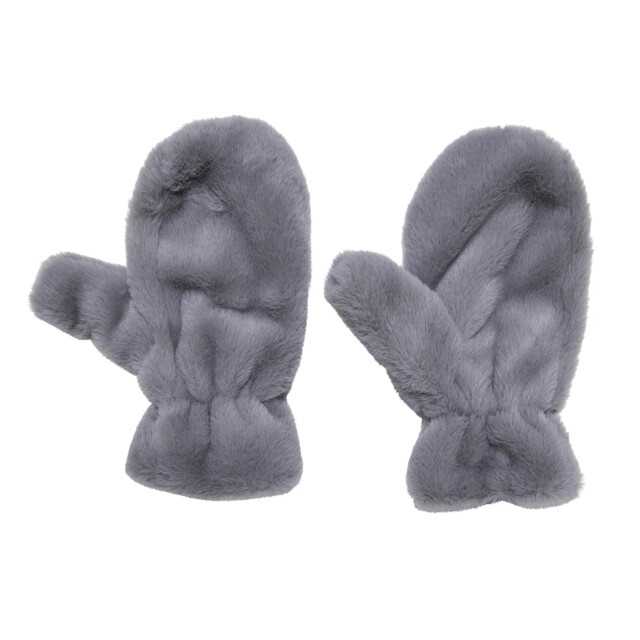 Urban Classics Unisex teddy fleece wanten voor volwassenen UTTN714_heathergrey large