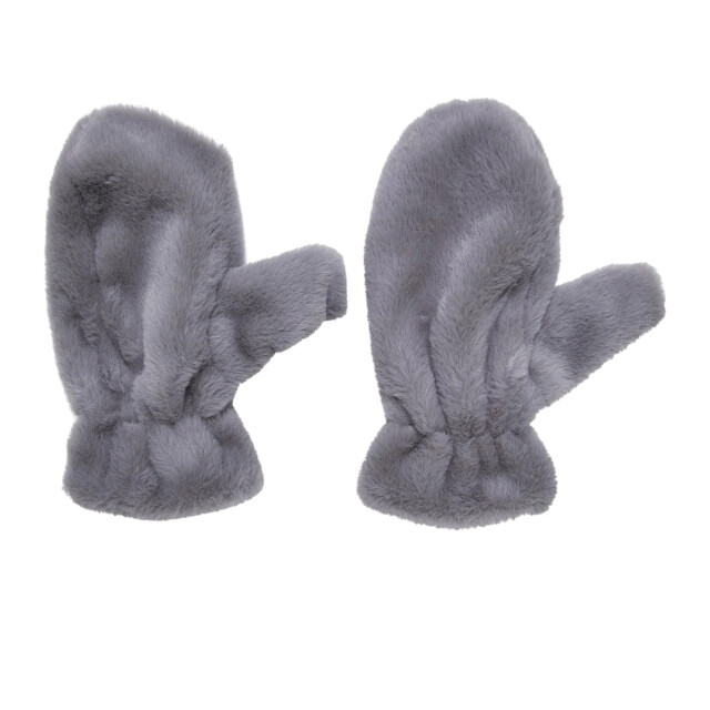 Urban Classics Unisex teddy fleece wanten voor volwassenen UTTN714_heathergrey large
