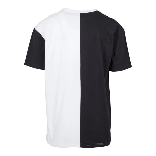 Urban Classics Heren harlekijn oversized t-shirt UTTN702_blackwhite large