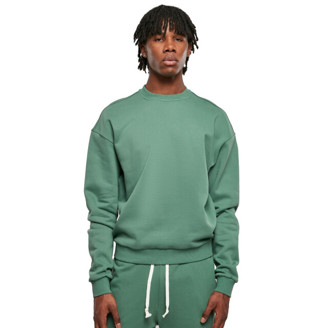 Urban Classics Heren ultra zware crew hals sweatshirt UTTN797_leaf large