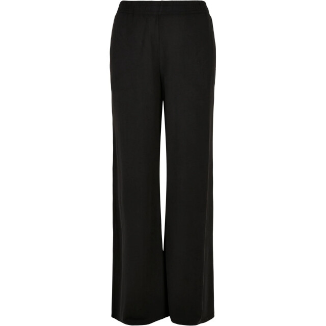 Urban Classics Dames modal yoga broek met wijde pijpen UTTN429_black large