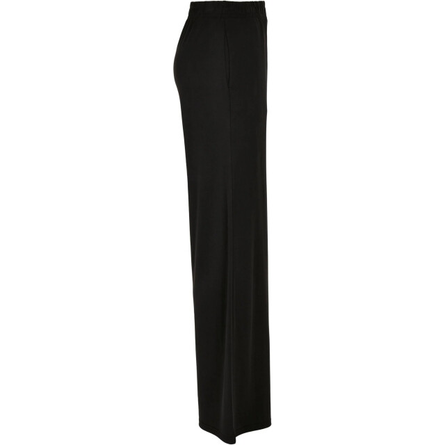 Urban Classics Dames modal yoga broek met wijde pijpen UTTN429_black large