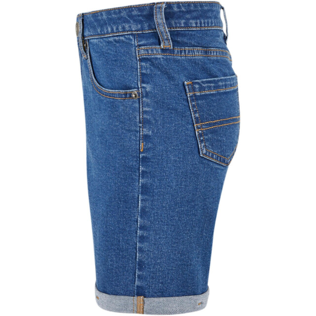 Urban Classics Meisjes bio stretch denim 5 zakken shorts UTTN434_clearbluewashed large