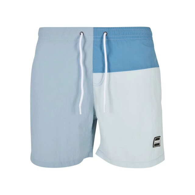 Urban Classics Heren kleurblok zwemshort UTTN697_pastelblue large