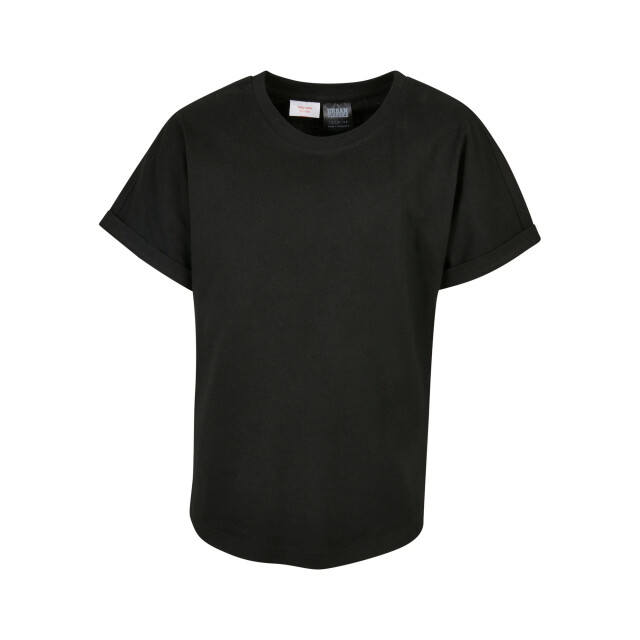 Urban Classics Jongens lang turn up t-shirt (set van 2) UTTN692_greyblack large